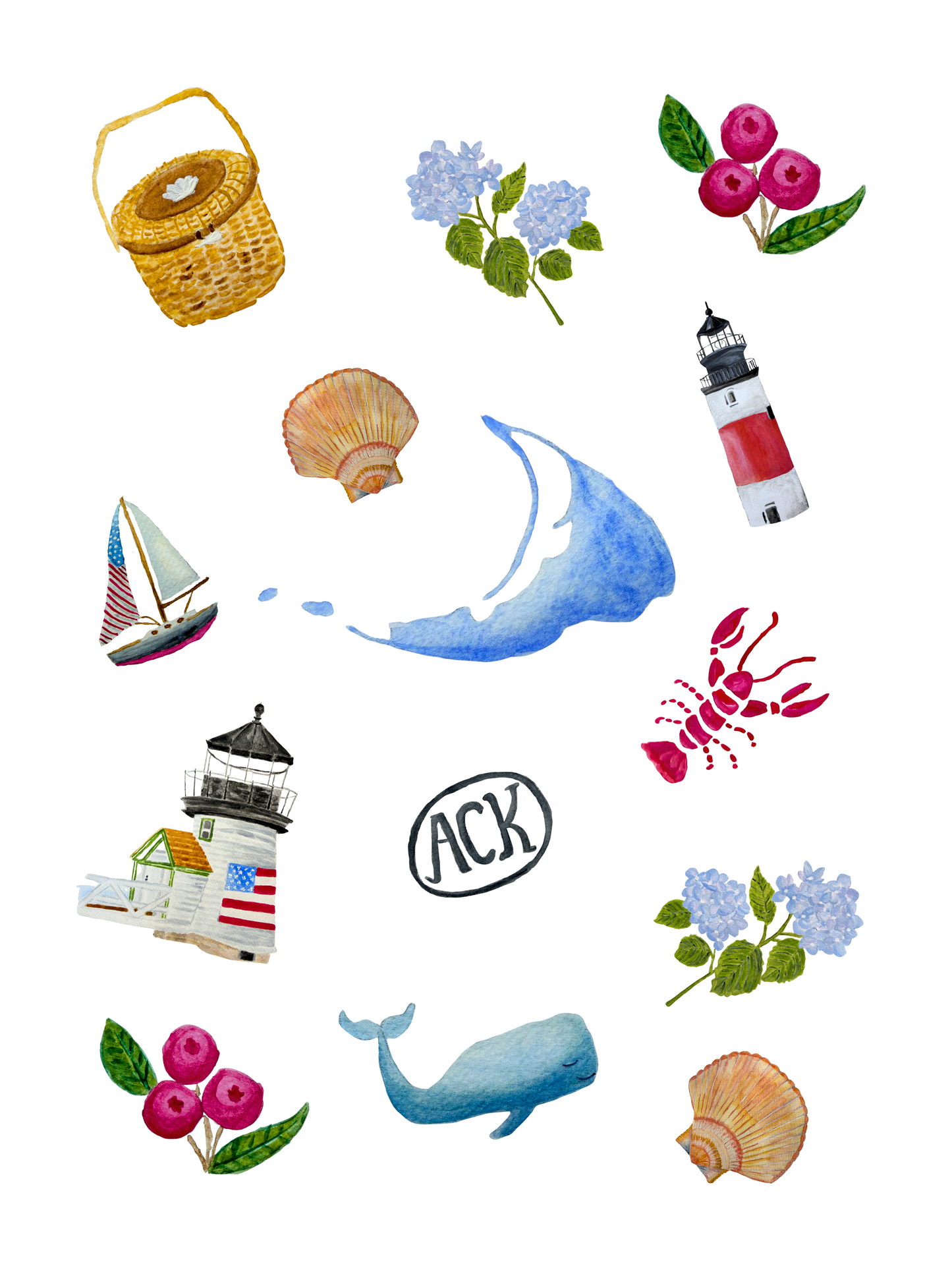 ACK Dreaming Print