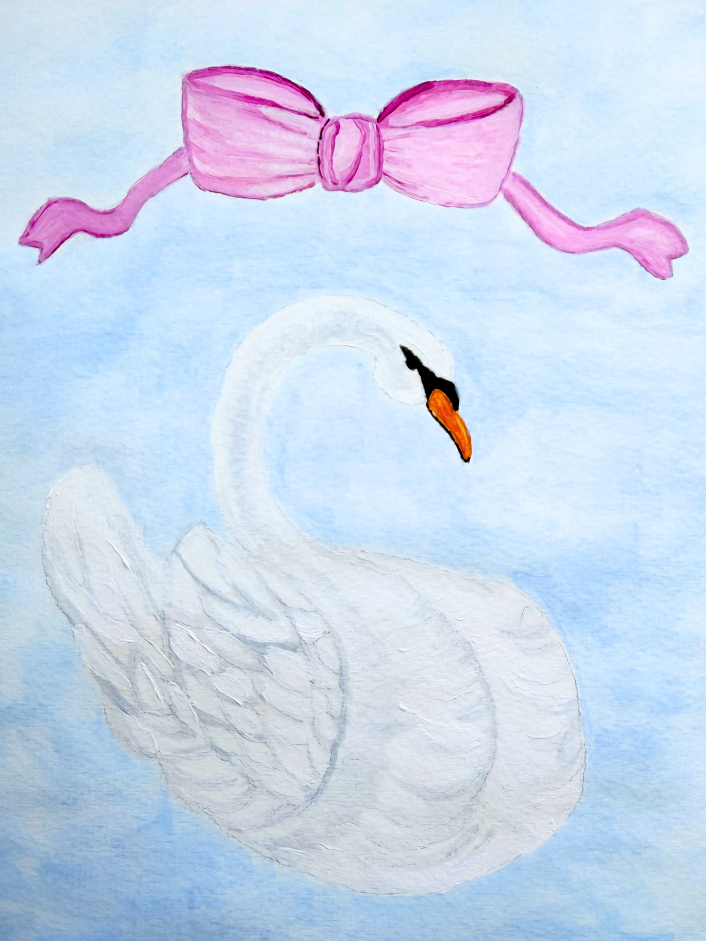 Coquette Swan Print