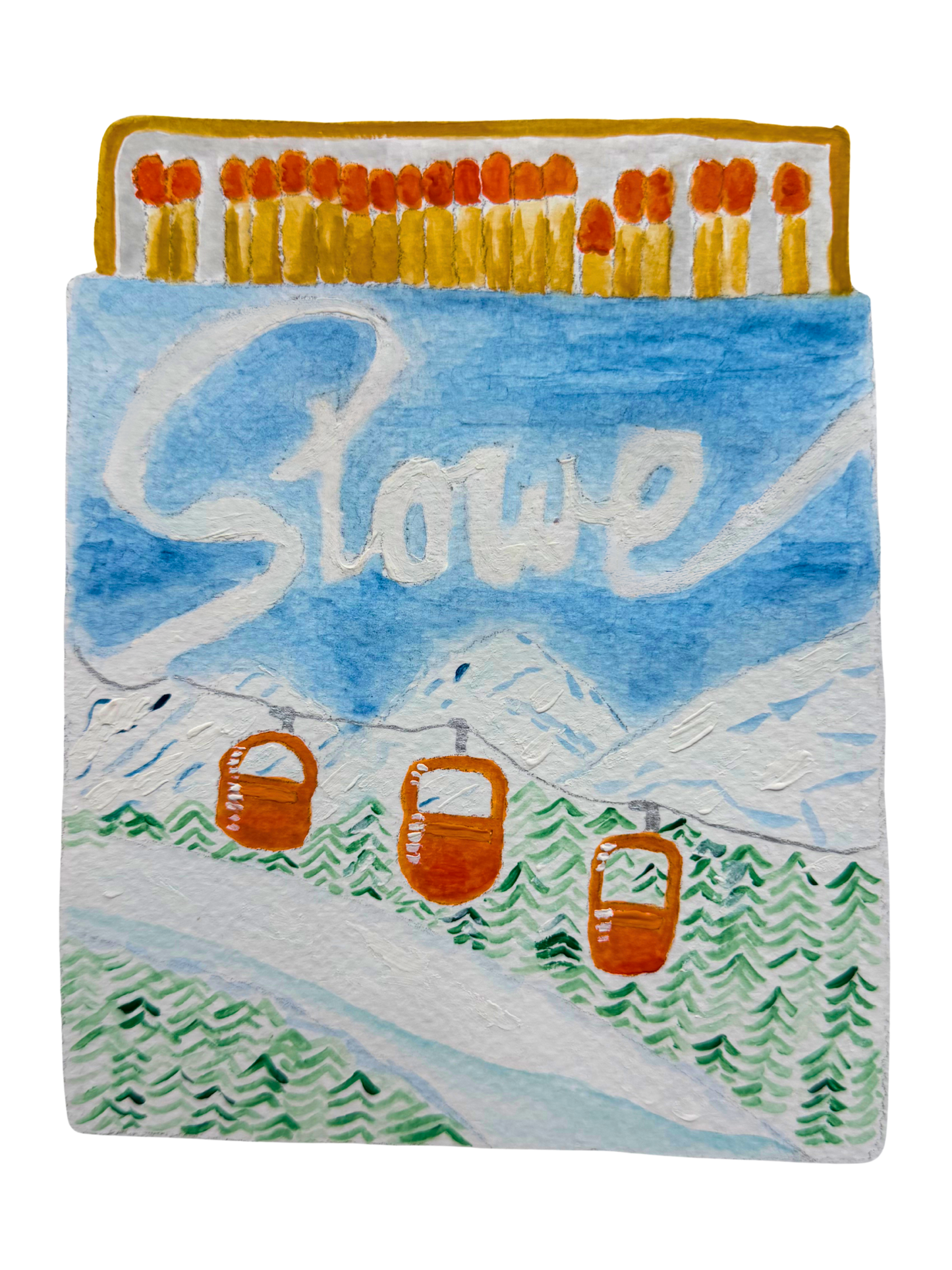 Stowe Matchbook Print