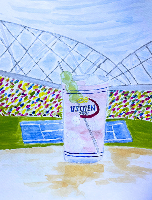 U.S. Open 2025 Honey Deuce Print
