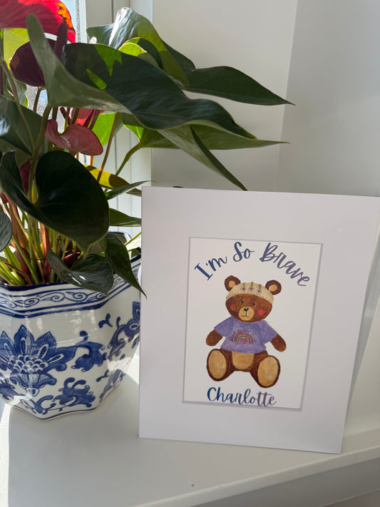 Brave Bears Club Customizable Print