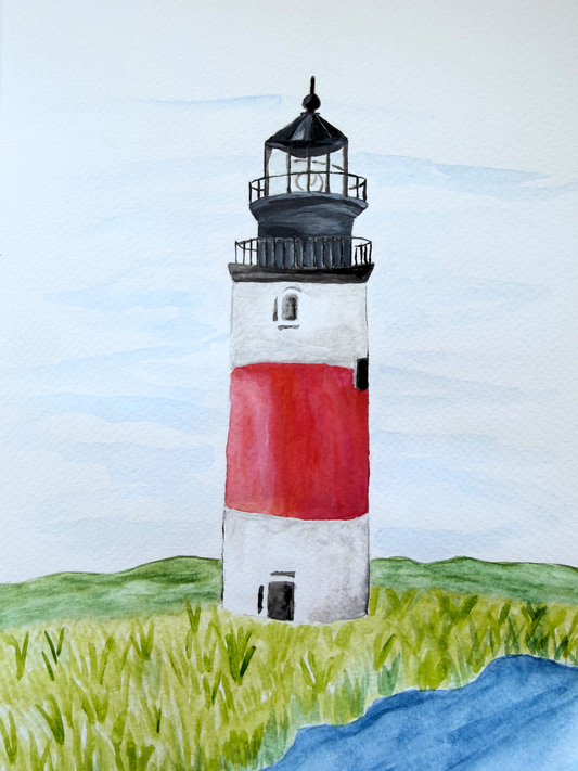 Sankaty Lighthouse Print