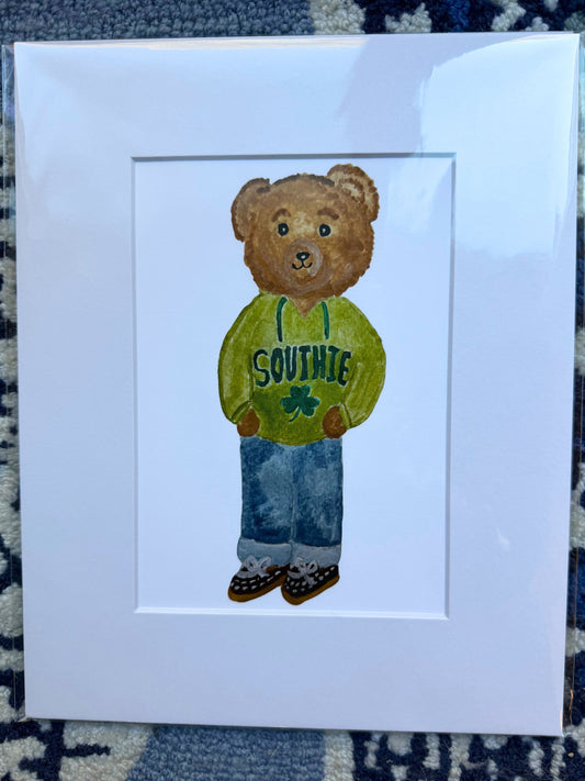 Southie 'Ted' Art Print