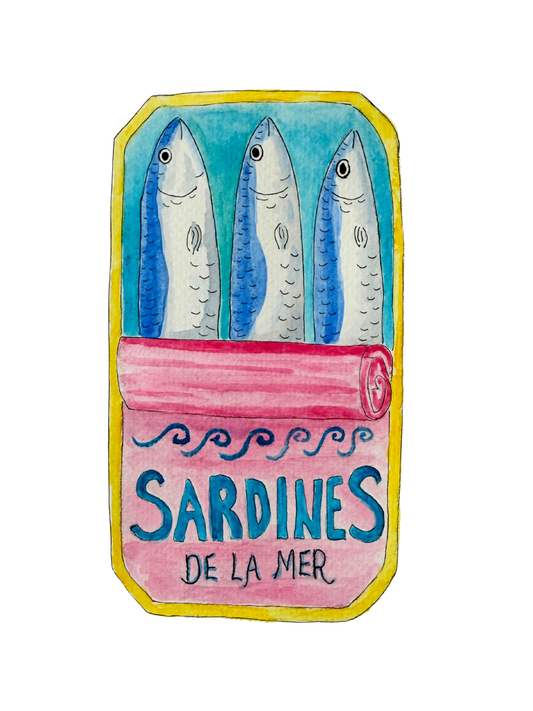 Sardines Art Print